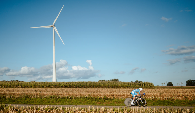 Tracking Emissions for One of Europe’s Premier Cycling Races